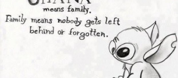 “Famiglia vuol dire che nessuno viene abbandonato o dimenticato”