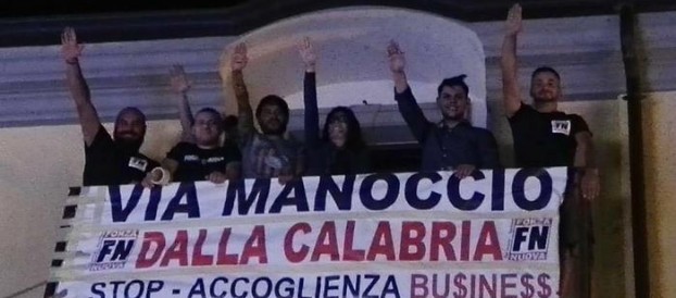 Forza Nuova contro delegato accoglienza Calabria