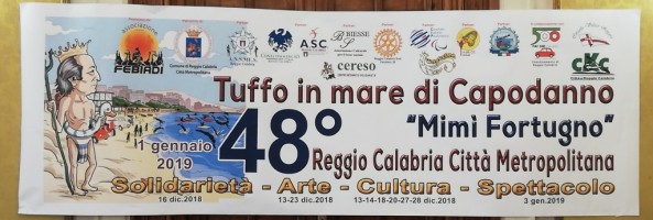 Reggio, tutto pronto per la 48ᵃ edizione del “Tuffo in mare di Capodanno