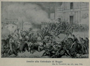battaglia duomo di Reggio 21 agosto 1860